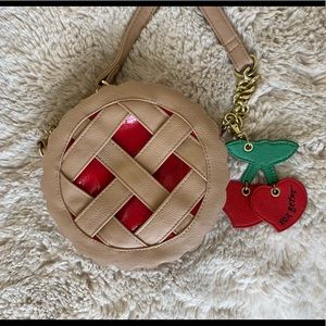 Betsy Johnson vintage cherry pie Crossbody